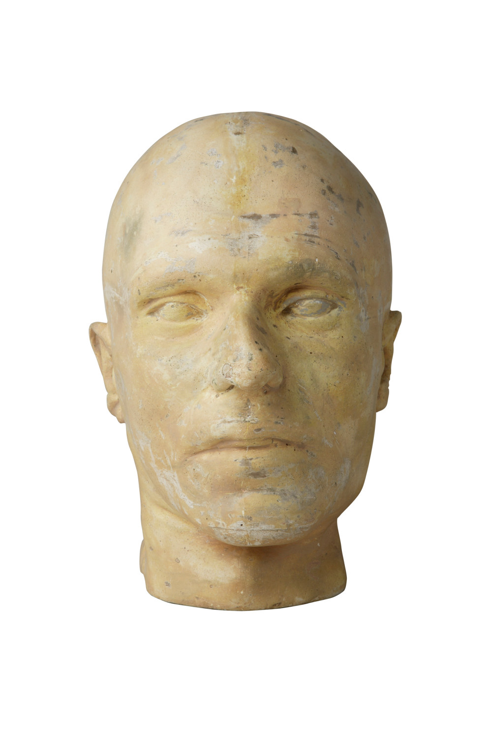 The death mask of bushranger Andrew George Scott, known as Captain Moonlite, is attributed to Walter McGill. It was made shortly after his execution by hanging at Darlinghurst Gaol, in 1880.