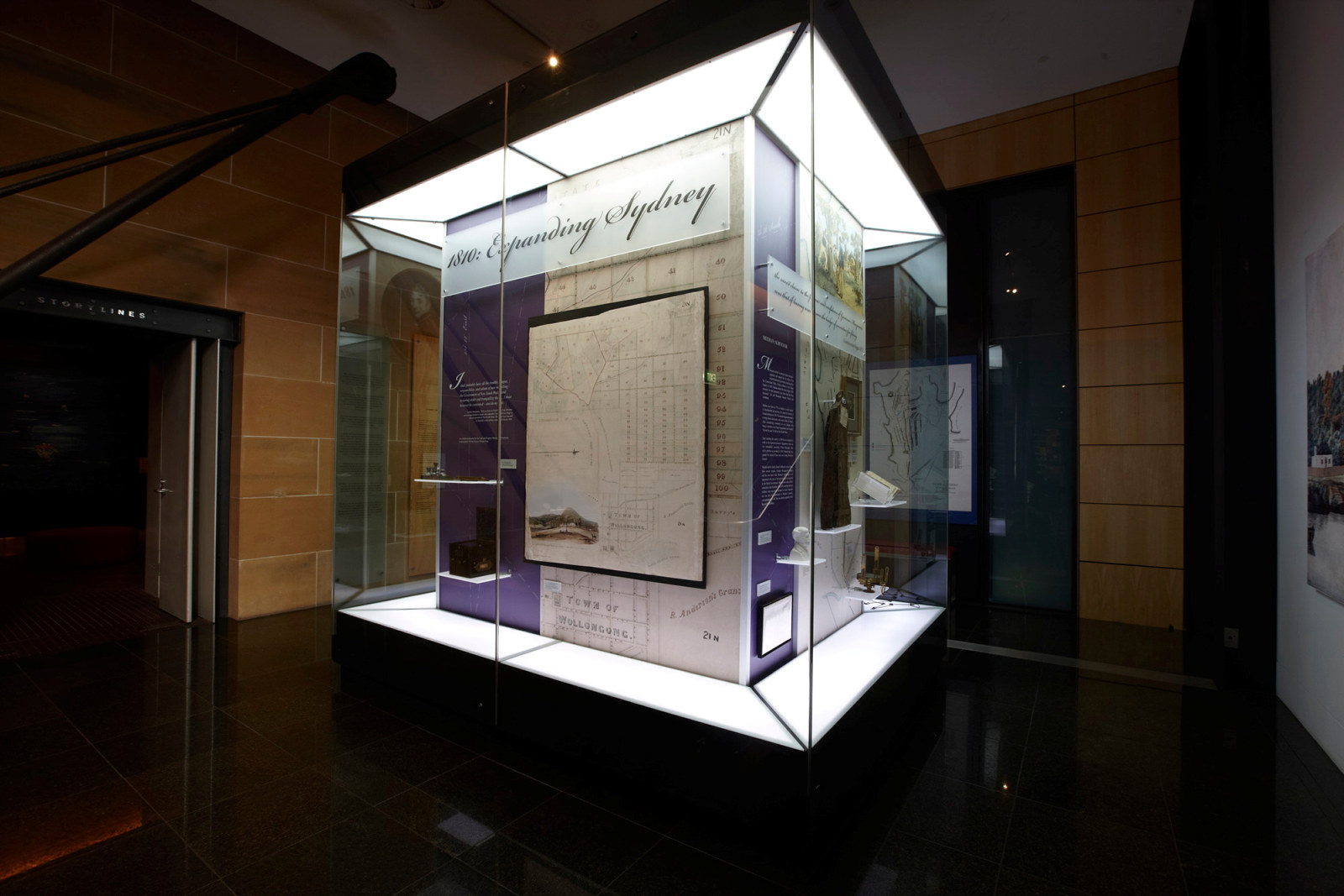 1810: Expanding Sydney installation view