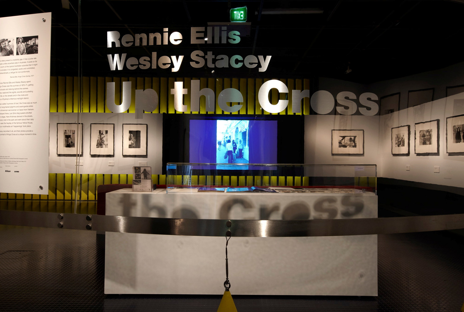 Up the Cross: Rennie Ellis & Wesley Stacey exhibition installation view