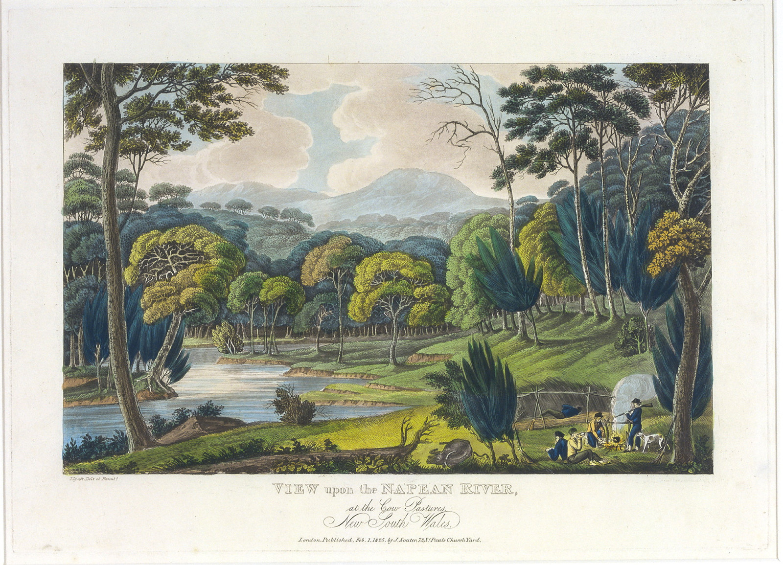 View upon the Nepean River, at the Cow Pastures, New South Wales