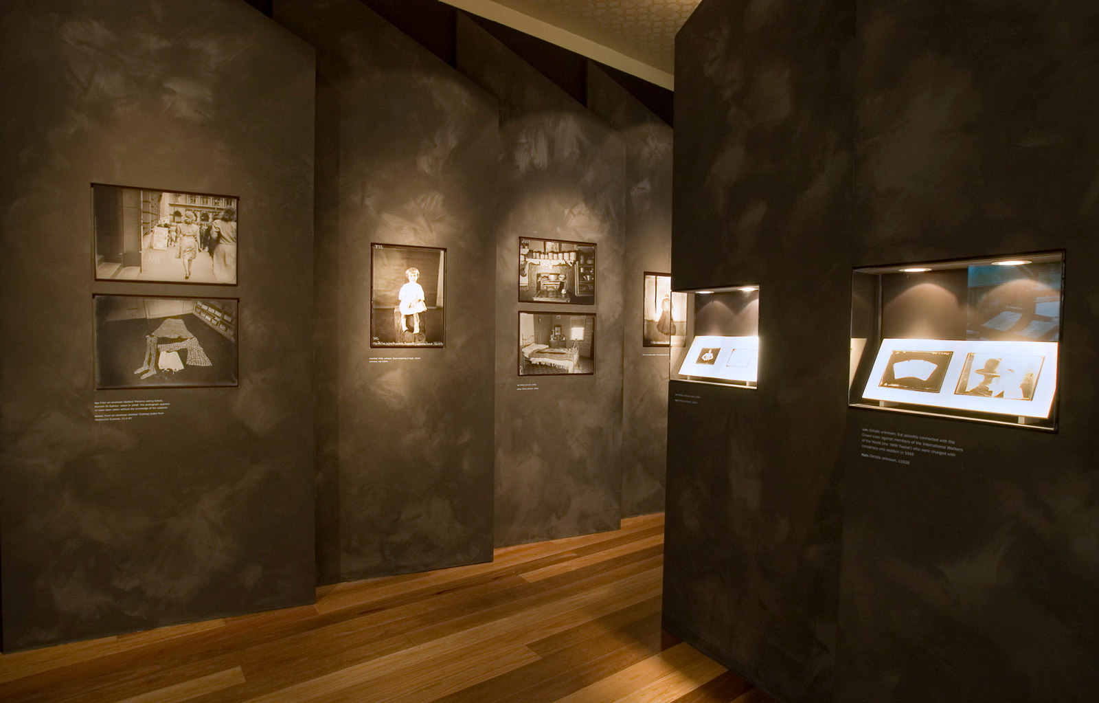 City of shadows installation view