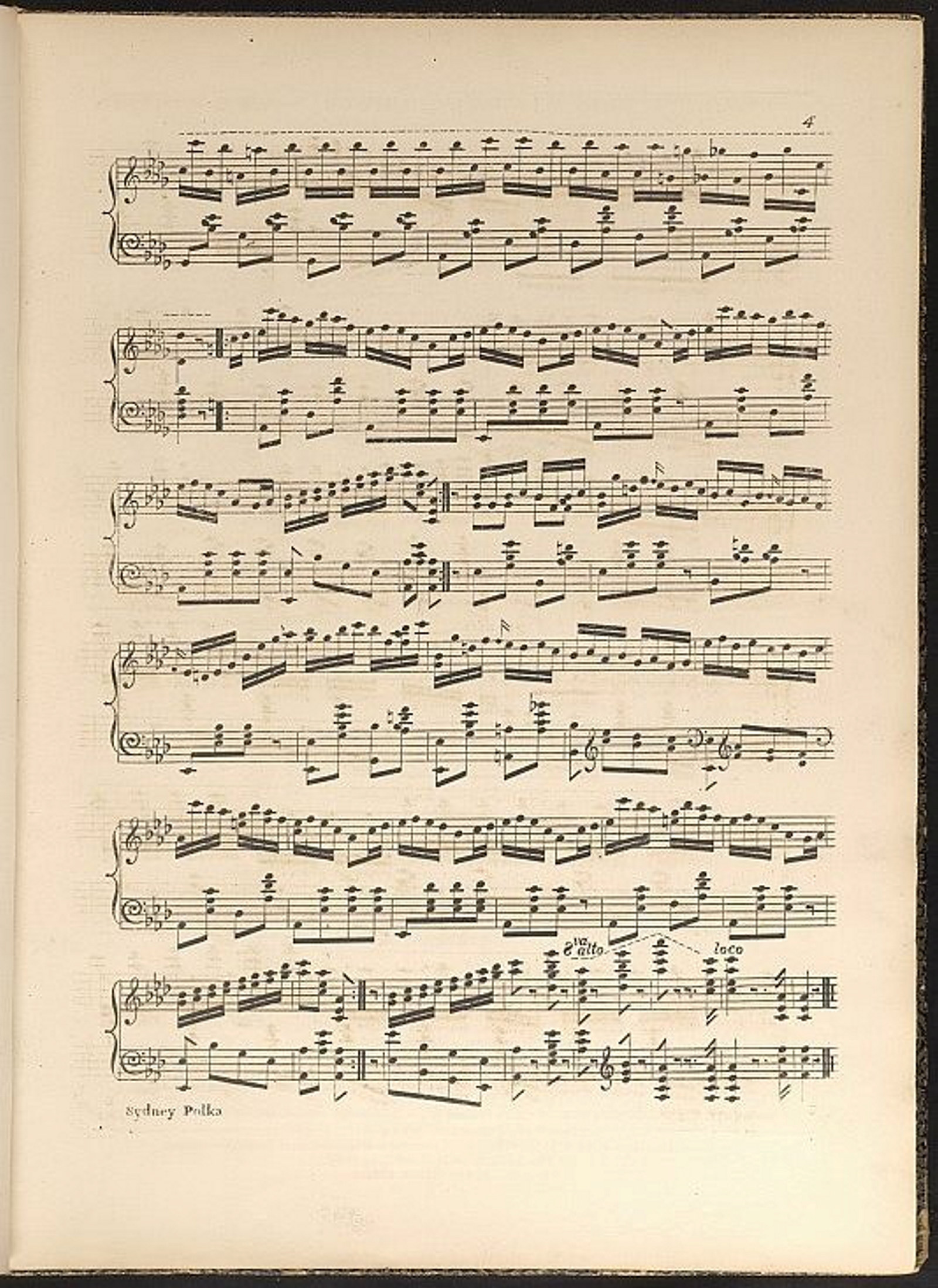 Page of sheet music