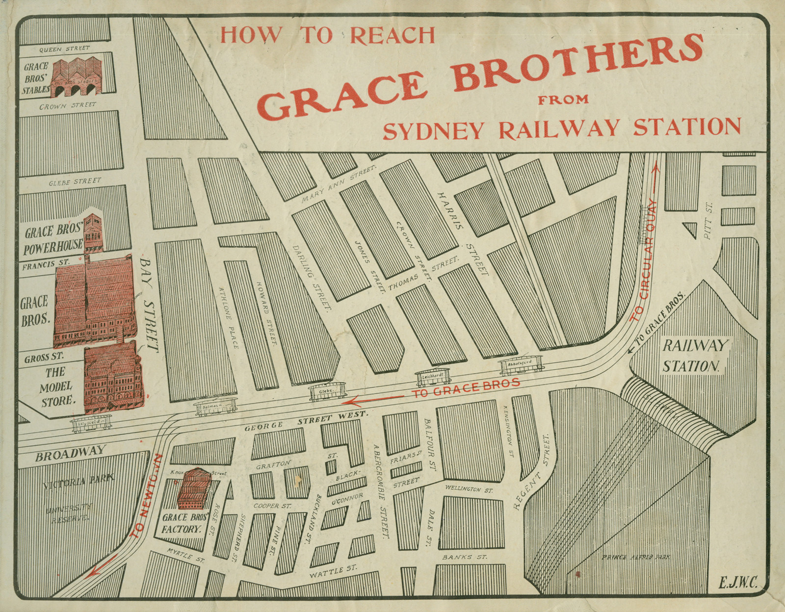 Grace Bros catalogue 1910