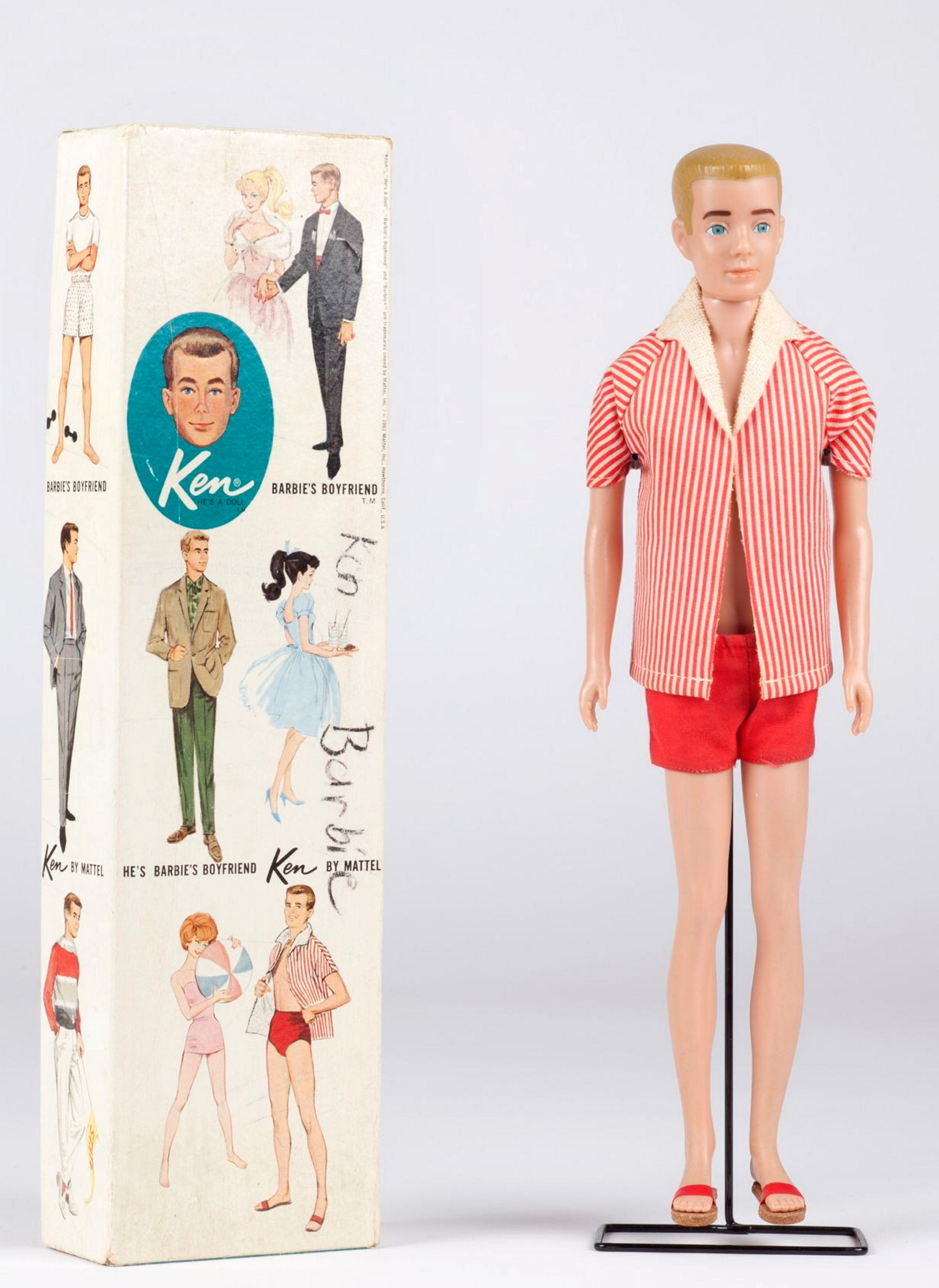 Ken doll with box