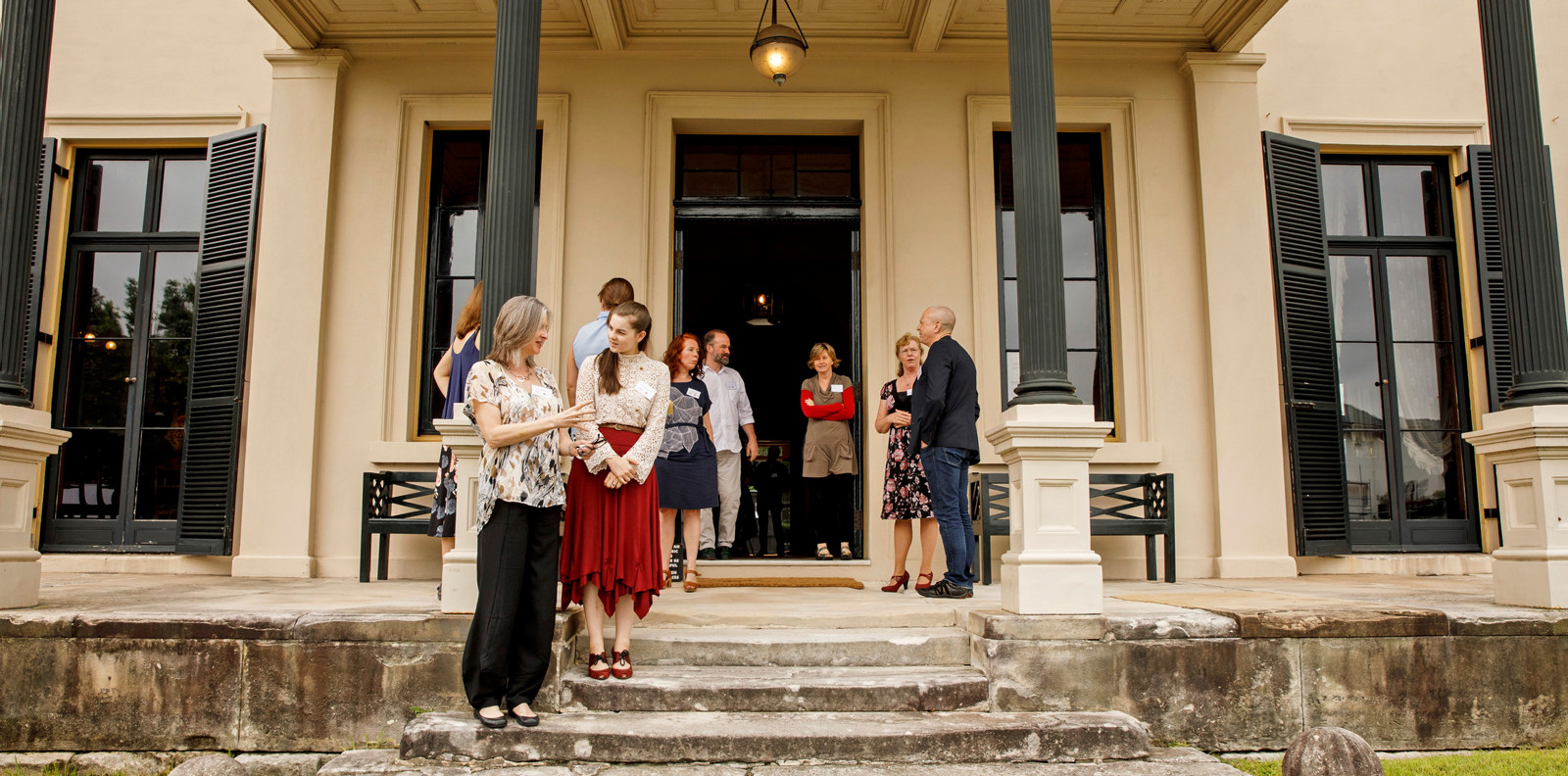 Performers and speakers, symposium 'Sound Heritage Sydney: Making Music in Historic Places', Elizabeth Bay House