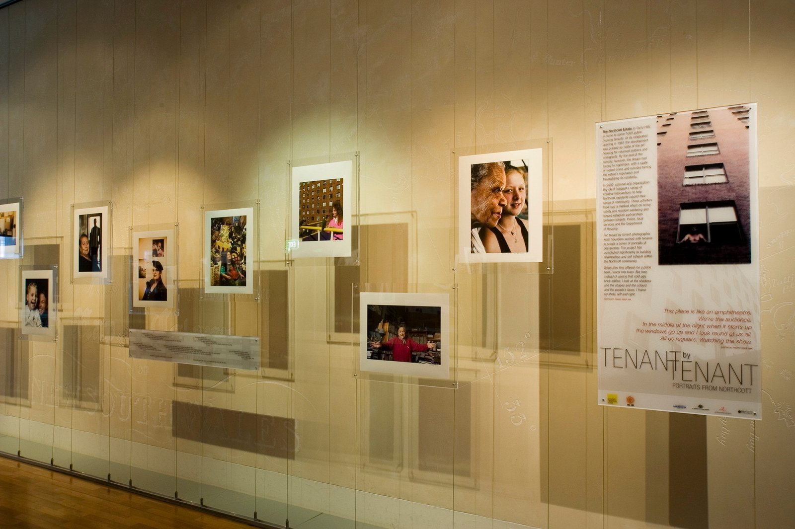 Tenant by tenant installation view