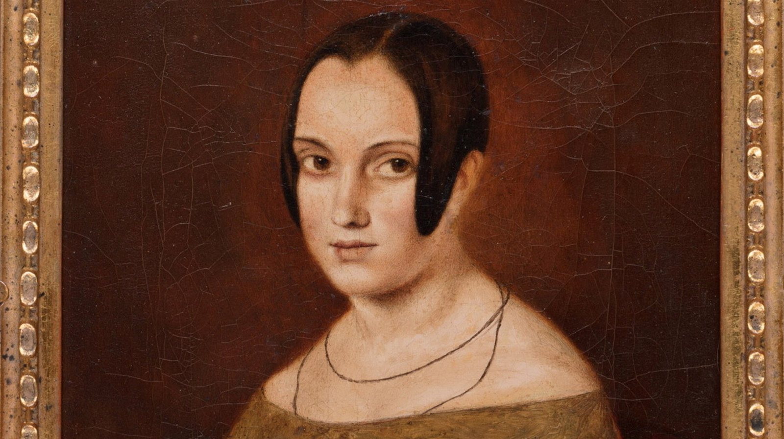 Oil portrait of Mary Elizabeth Pye (1827-1910), painted c 1845