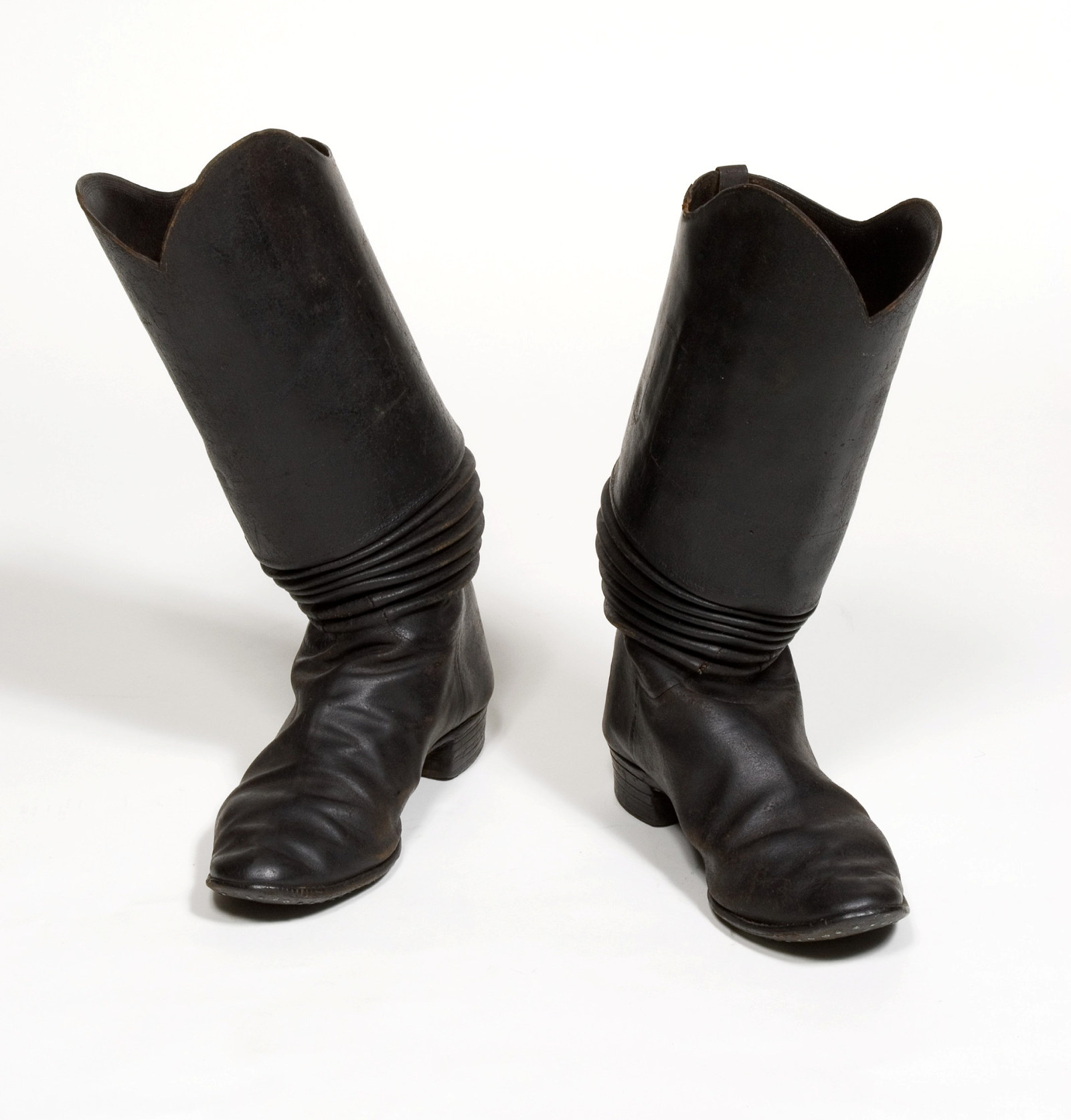 Mounted police riding boots