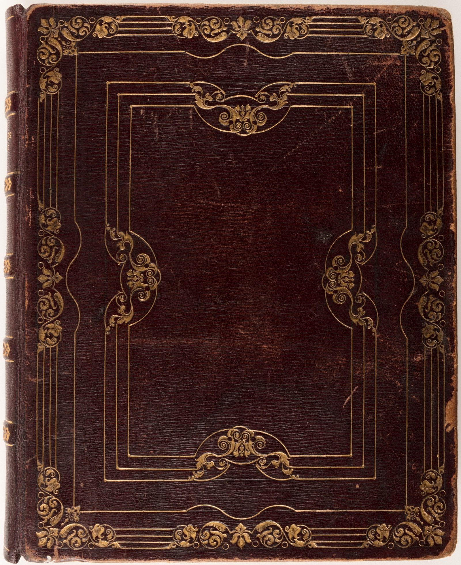 Leather bookcover