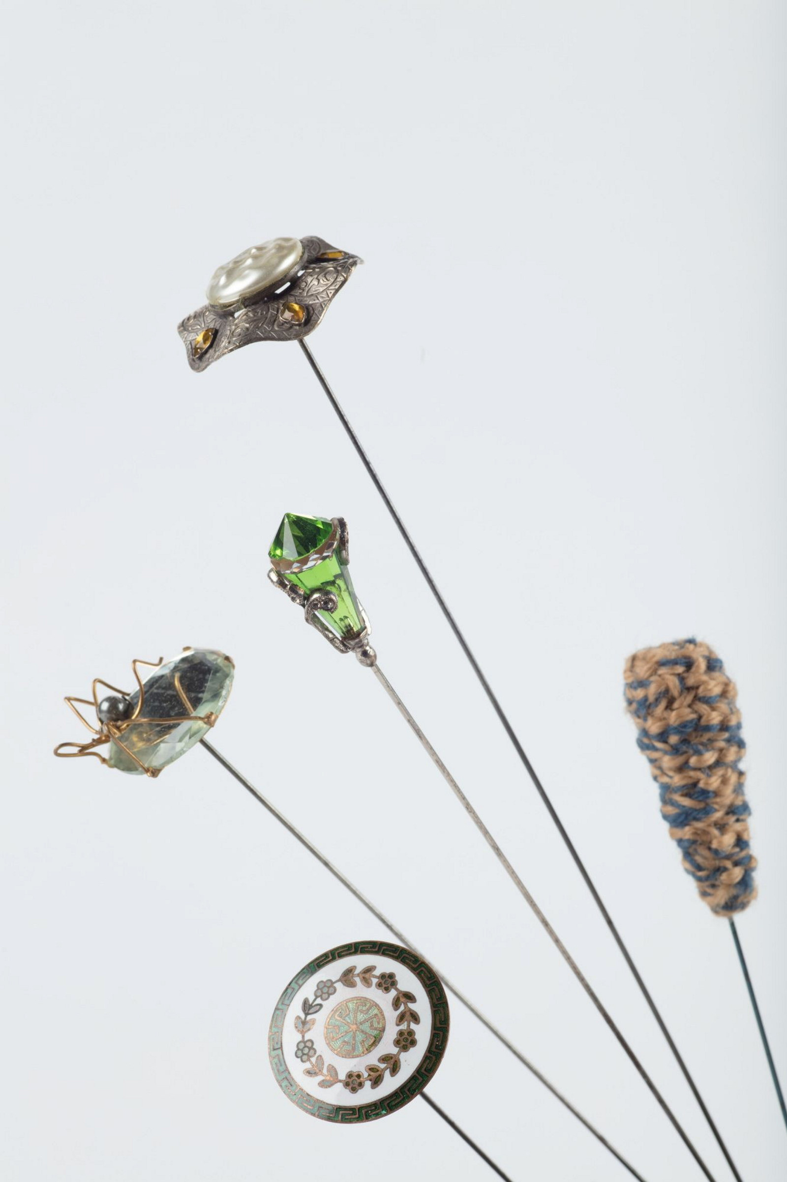Hatpins, early 20th century