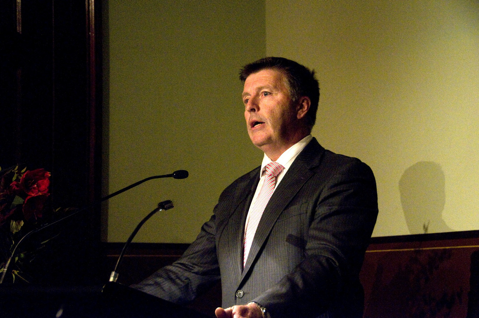 Minister for NSW Police The Hon Michael Gallacher at the Justice and Police Museum