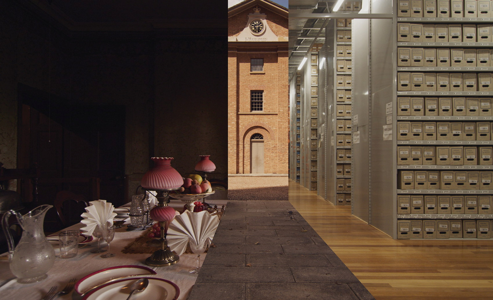 Still from Boundary Conditions, Daniel Crooks, 2022. Presented by Sydney Living Museums.