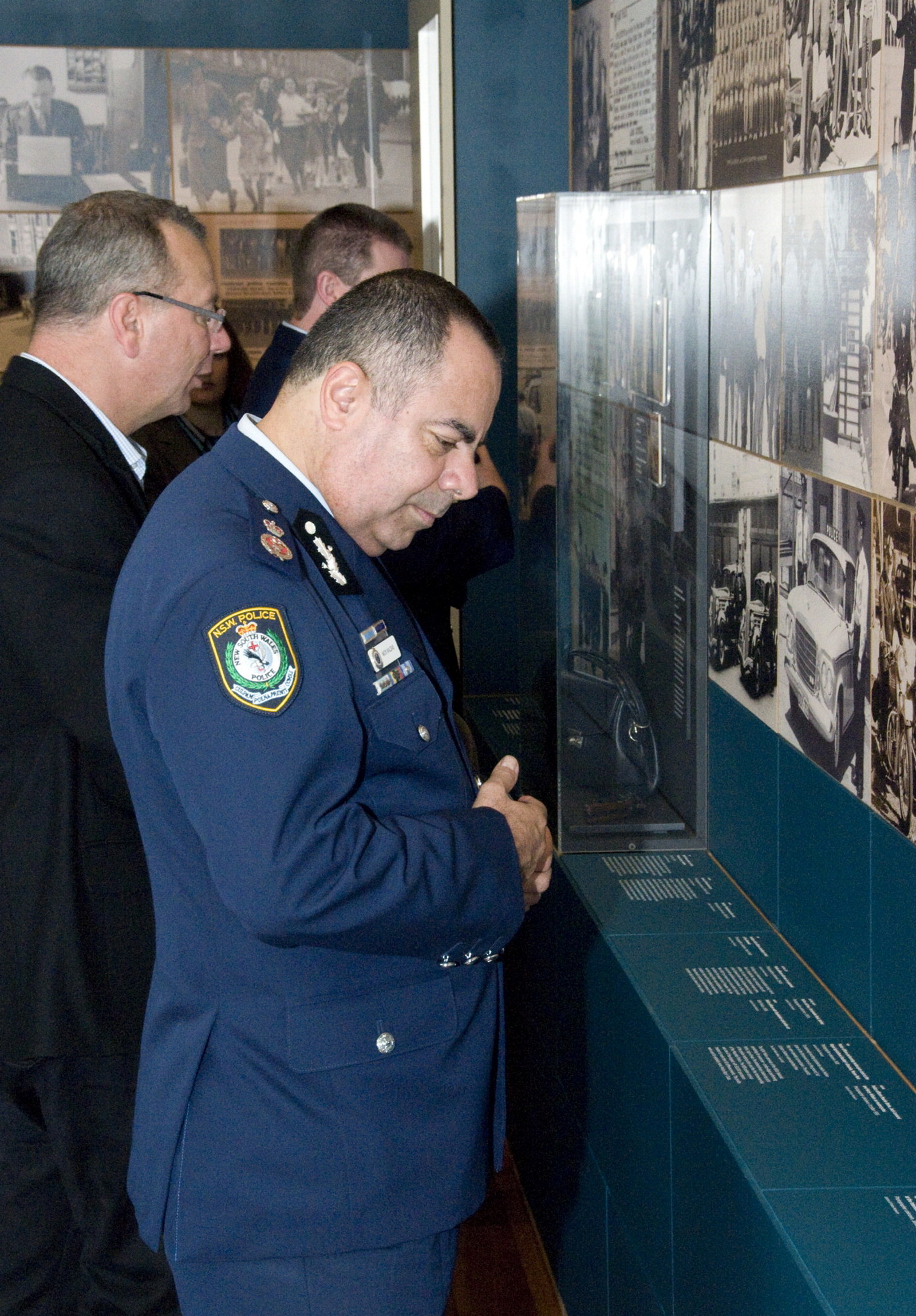 Deputy Commissioner of Field Operations NSW Police, NIck Kaldas at the Justice and Police Museum