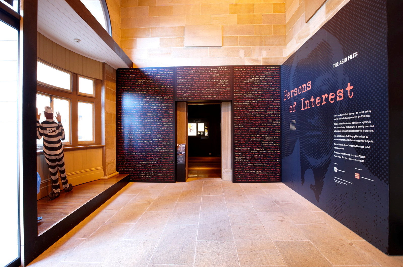 Persons of interest: the ASIO files installation view
