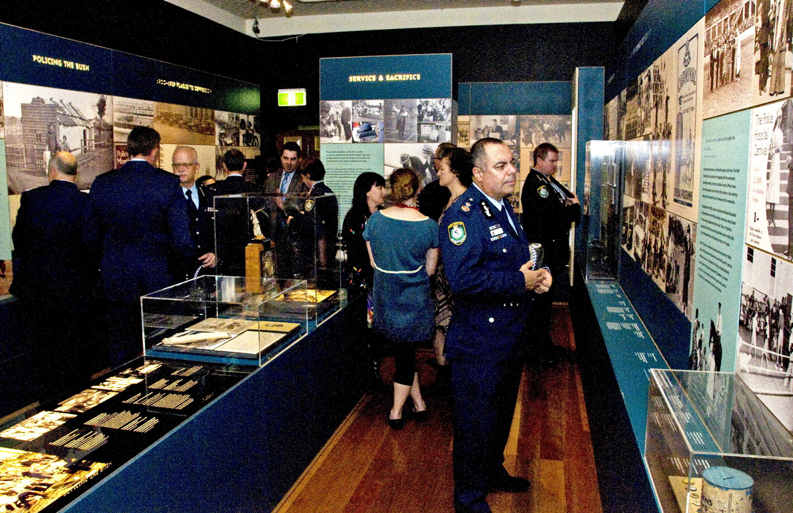 Deputy Commissioner Field Operations or NSW Police, Nick Kaldas at the Justice and Police Museum