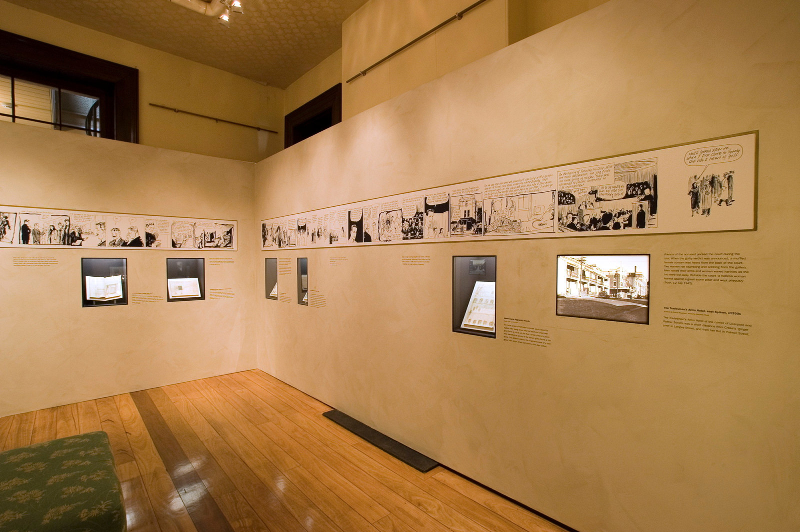 City of shadows installation view