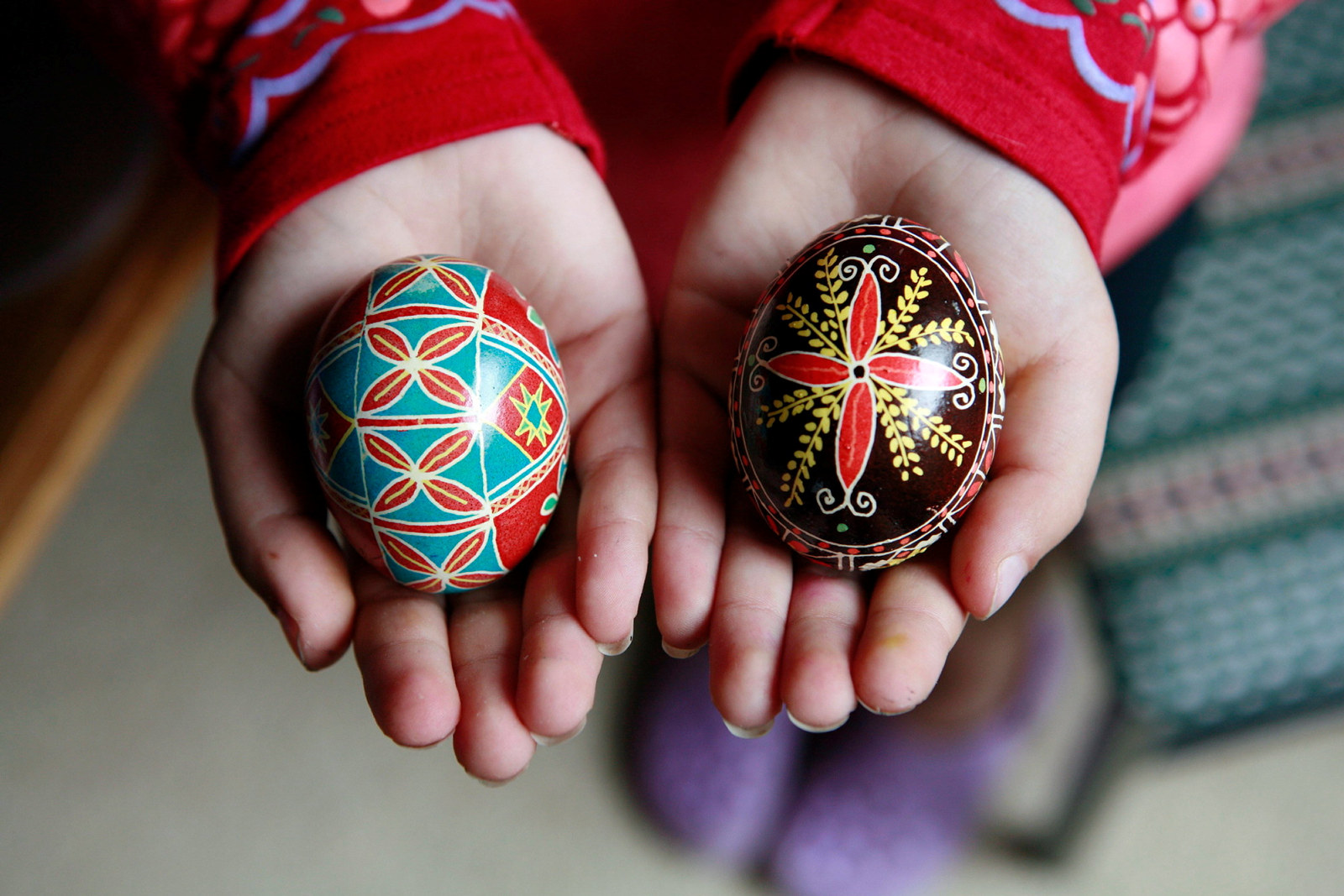 Decorated easter eggs - Rituals and Traditions of Sydney.