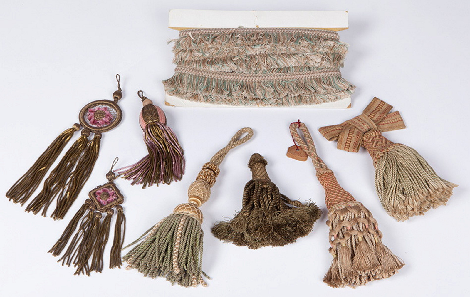 Silk fringe and tassels, from the Robert Lloyd collection