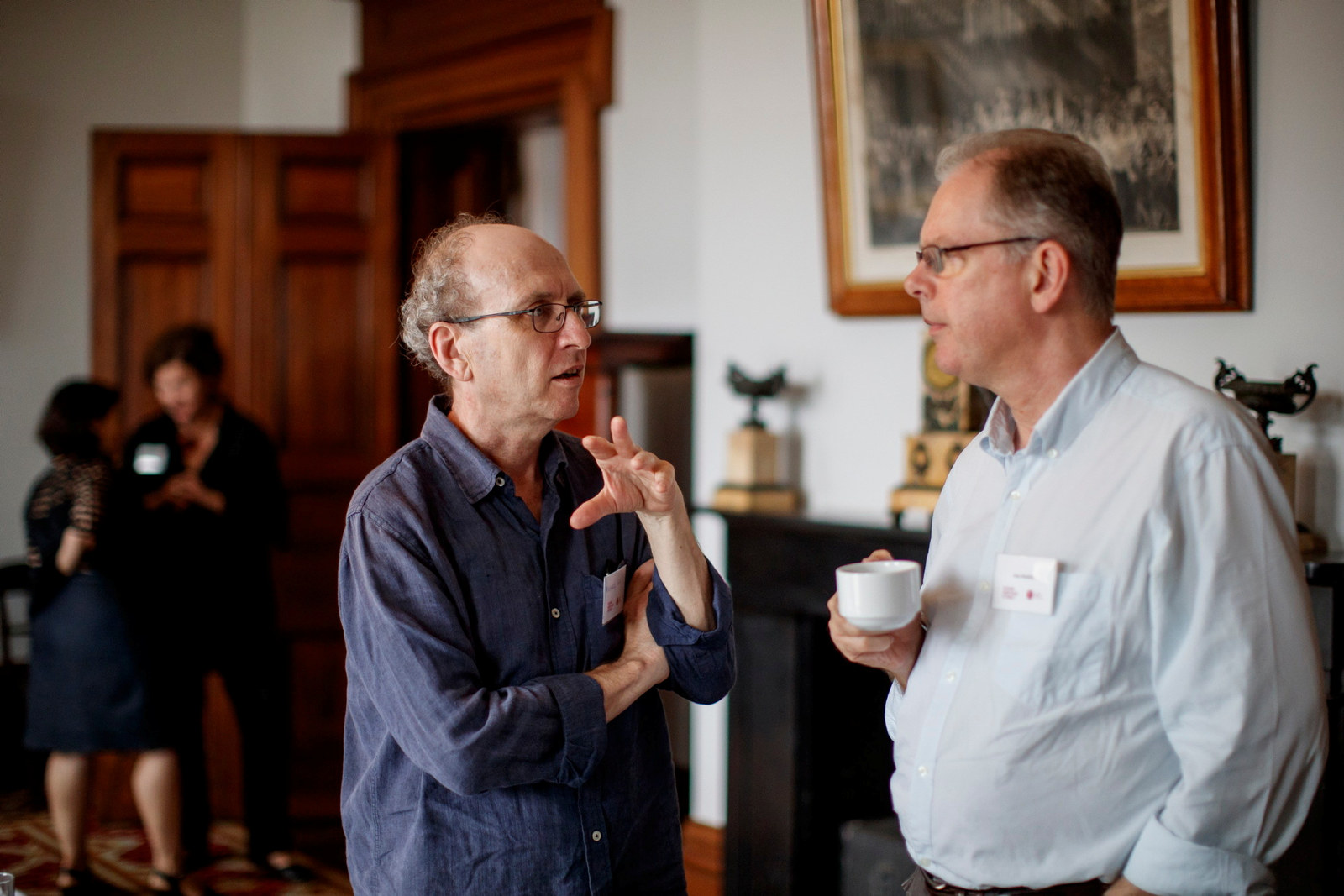 Michael Lea, former curator of music at the Powerhouse Museum, and Dr Alan Maddox, Senior Lecturer in Musicology at the Sydney Conservatorium of Music, University of Sydney
