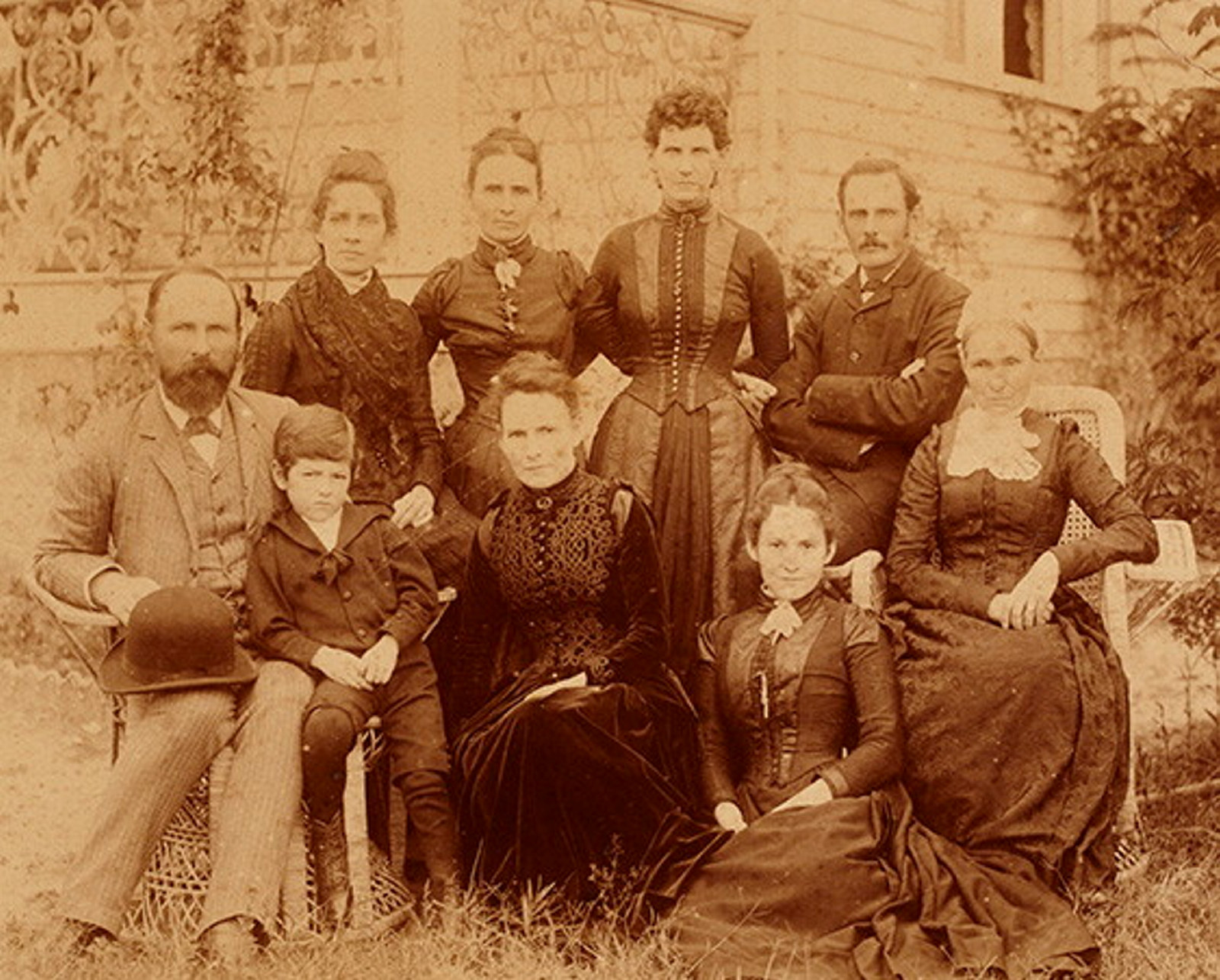 Thorburn family at Meroogal, 13 January 1891