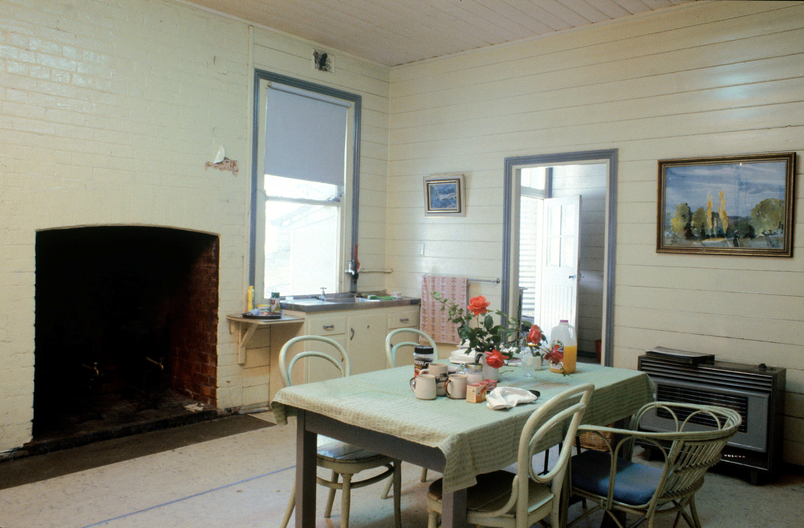 The kitchen at Europambela, Walcha, NSW