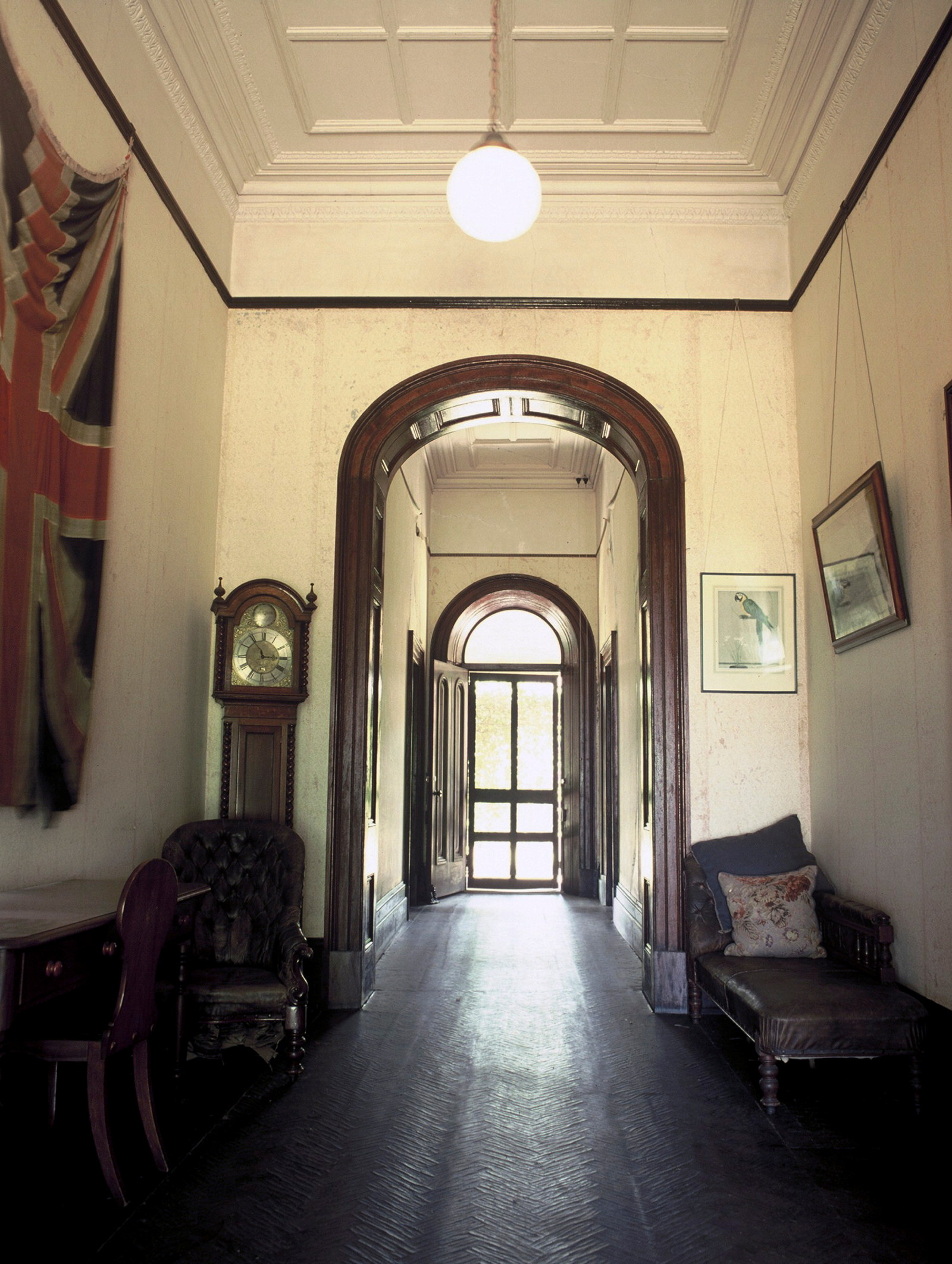 Entrance hallway at Wallalong, near Hinton NSW