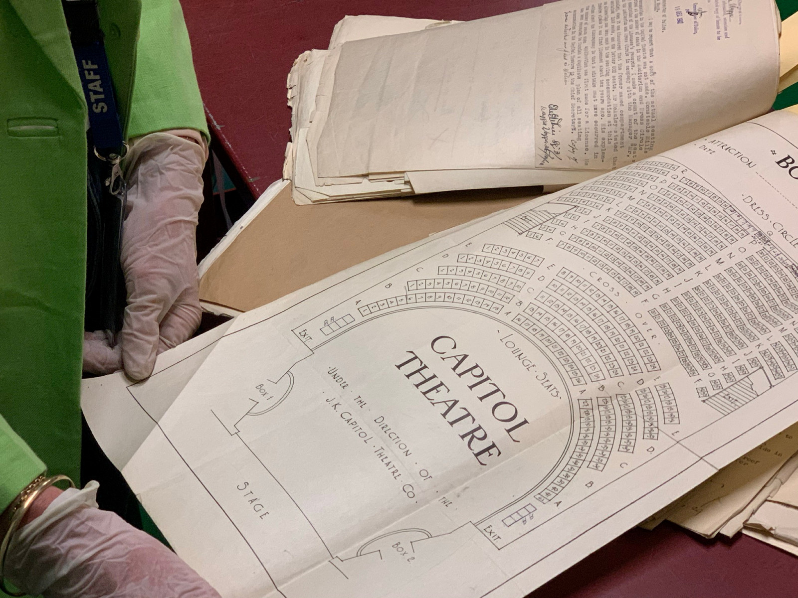 AArchives Behind the Scenes - Theatres & Public Halls files