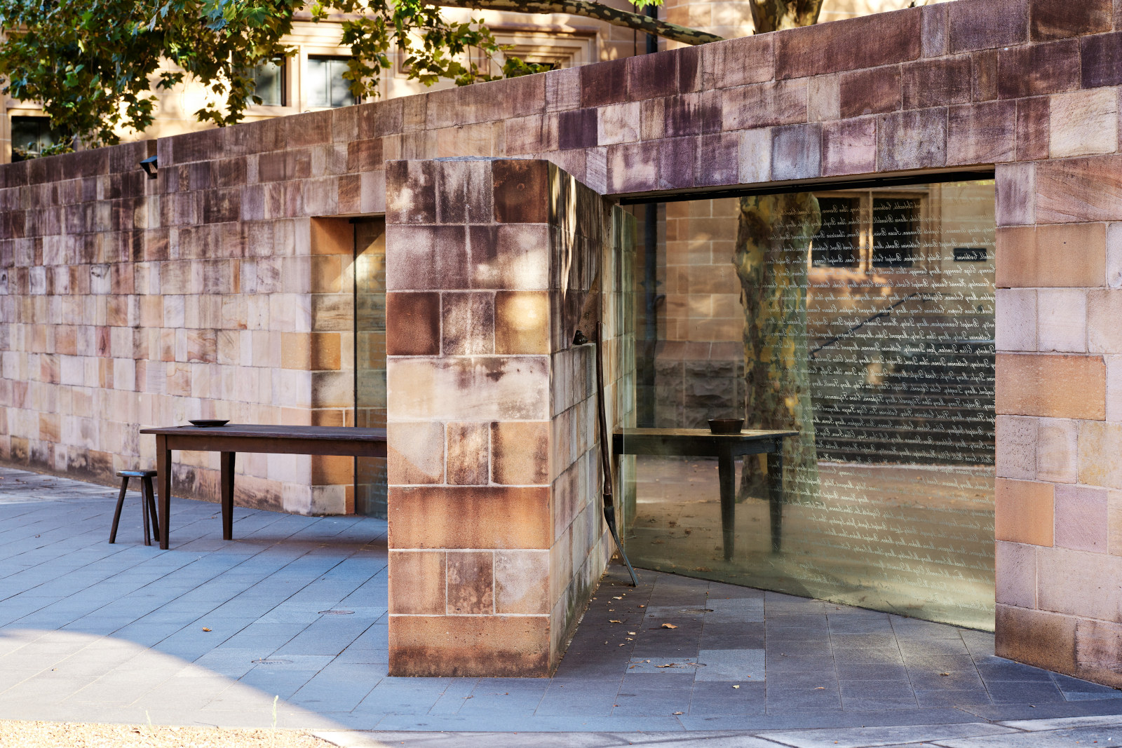 An Gorta Mor, The Australian Monument to the Great Irish Famine, southern wall, Hyde Park Barracks