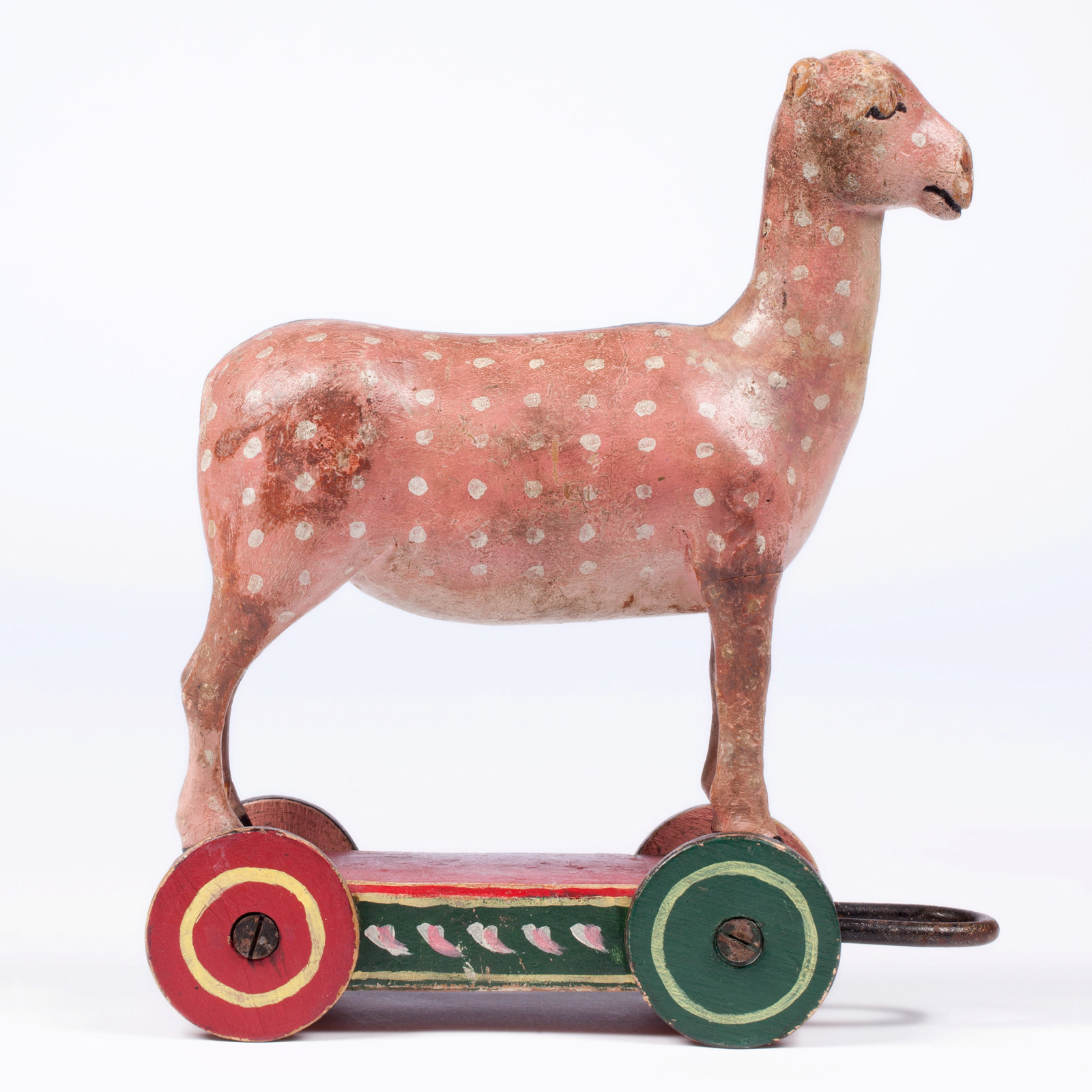 Spotted deer children's toy from India (reproduction)