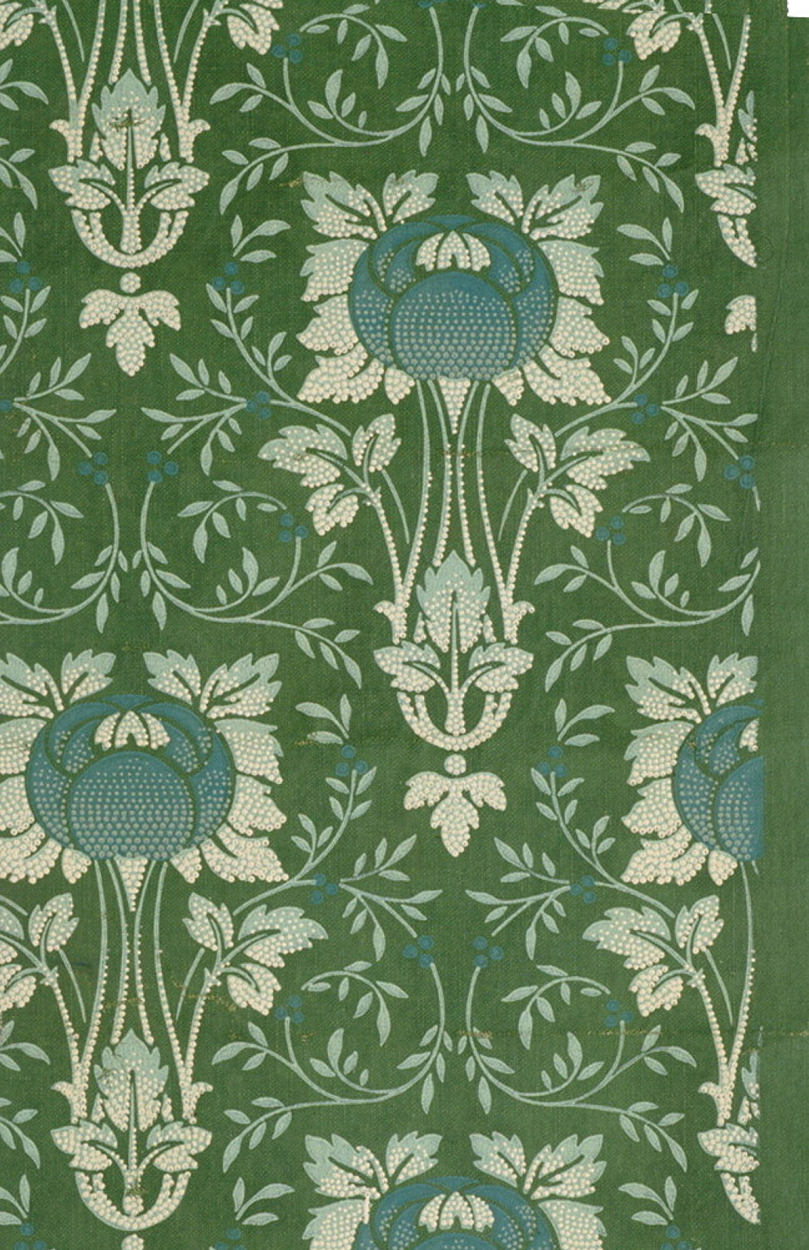 Holland blind remnant printed late 19th century