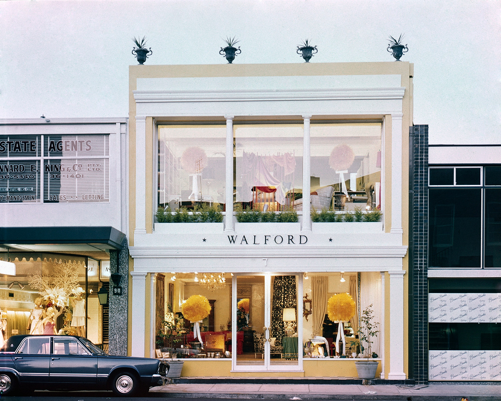 Walford, 7 Knox Street, Double Bay, December 1967 [photographer unknown]