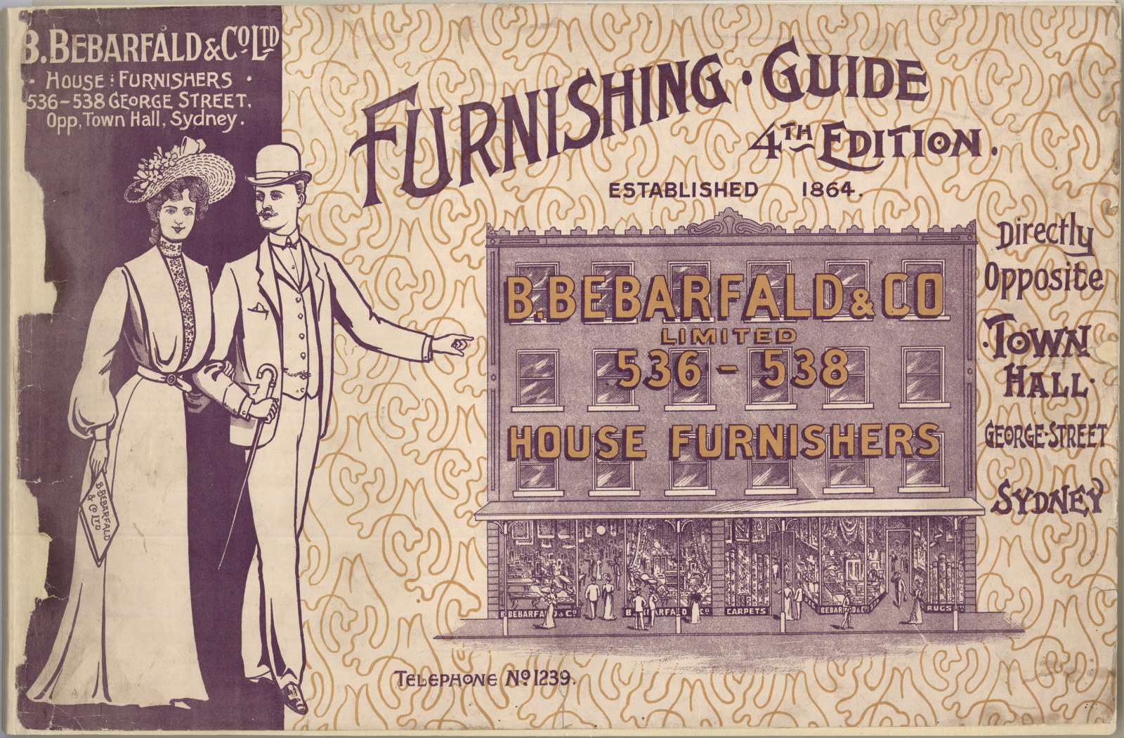 Furnishing guide : 4th edition / B. Bebarfald &amp Co Ltd. [trade catalogue]