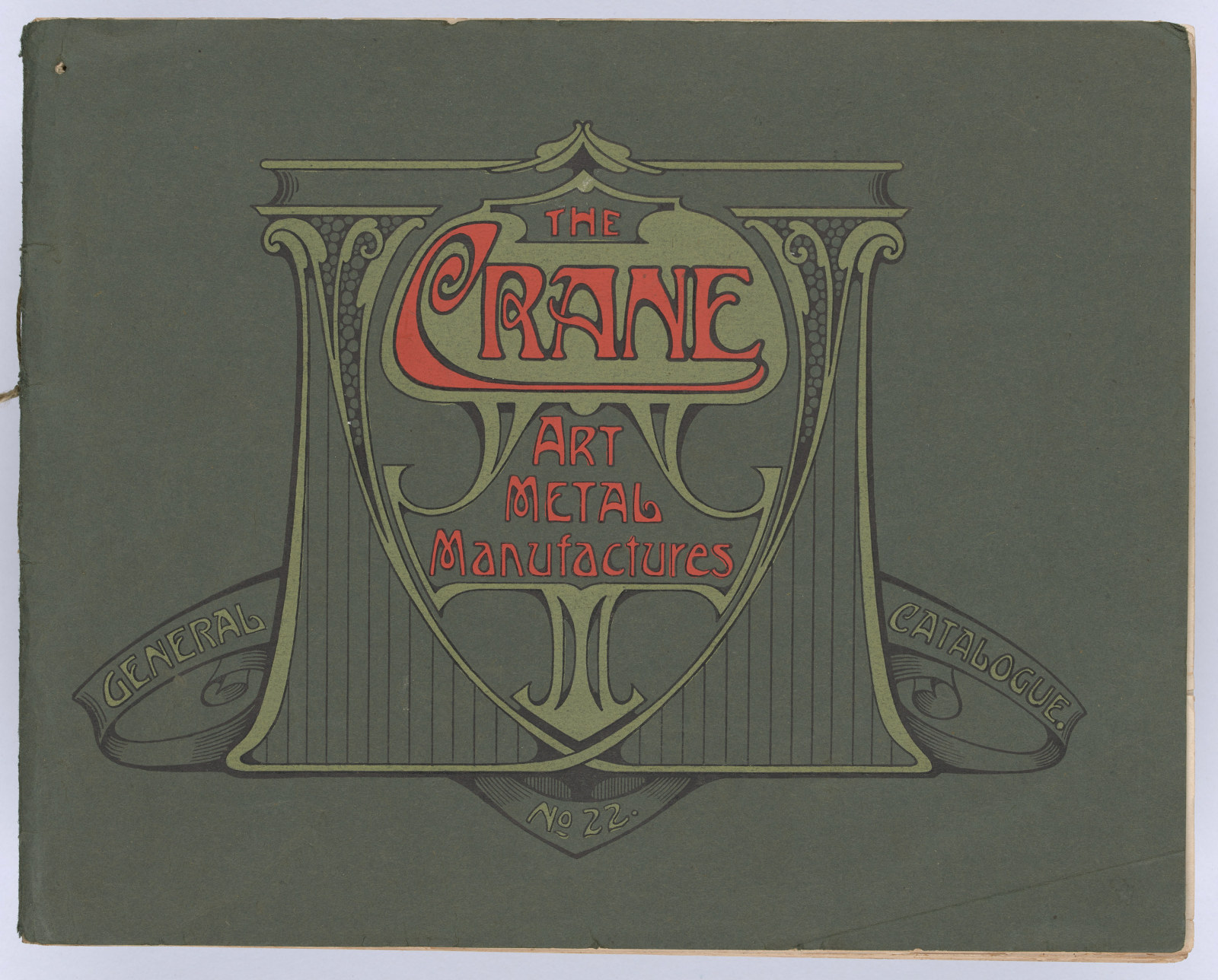 The Crane art metal manufactures General catalogue,. No. 22.