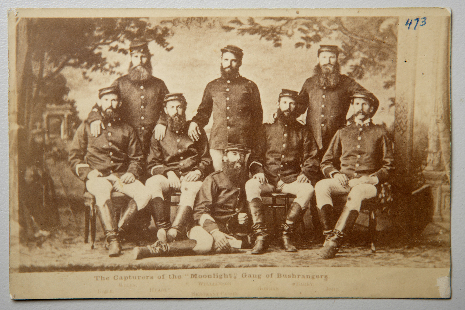 The Capturers of the Moonlight gang of Bushrangers (1879)