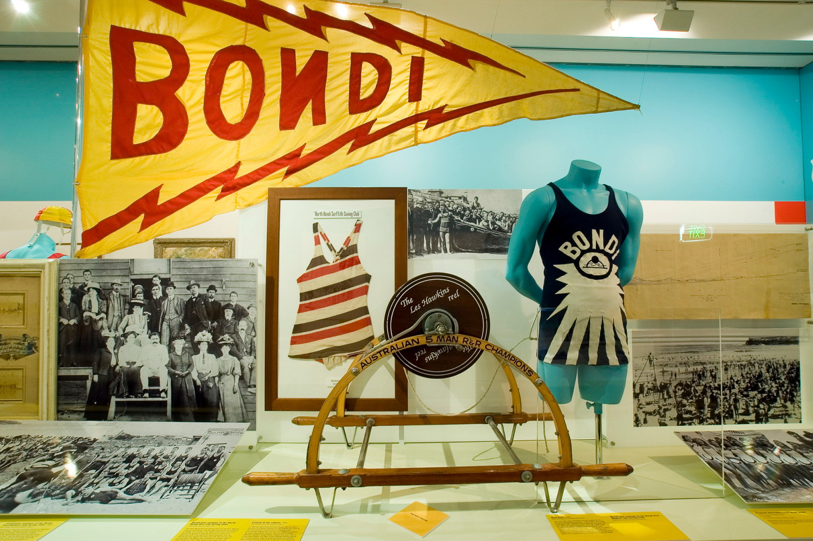 Bondi: a biography installation view