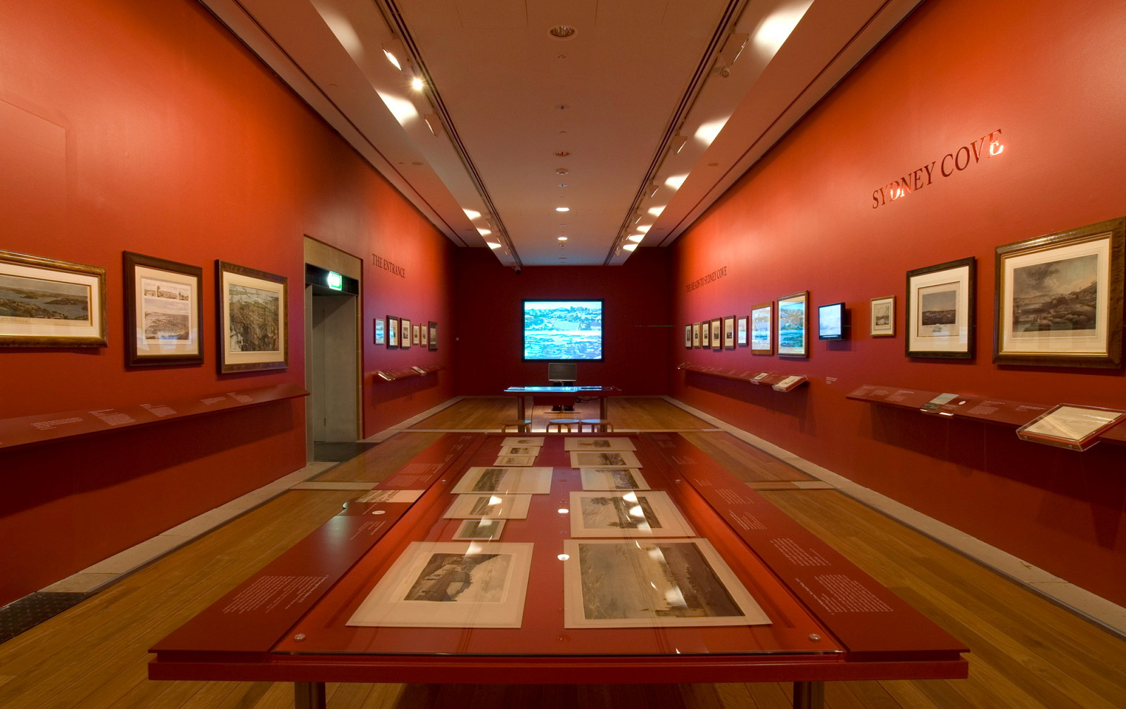 Sydney views 1788-1888: from the Beat Knoblauch collection installation view
