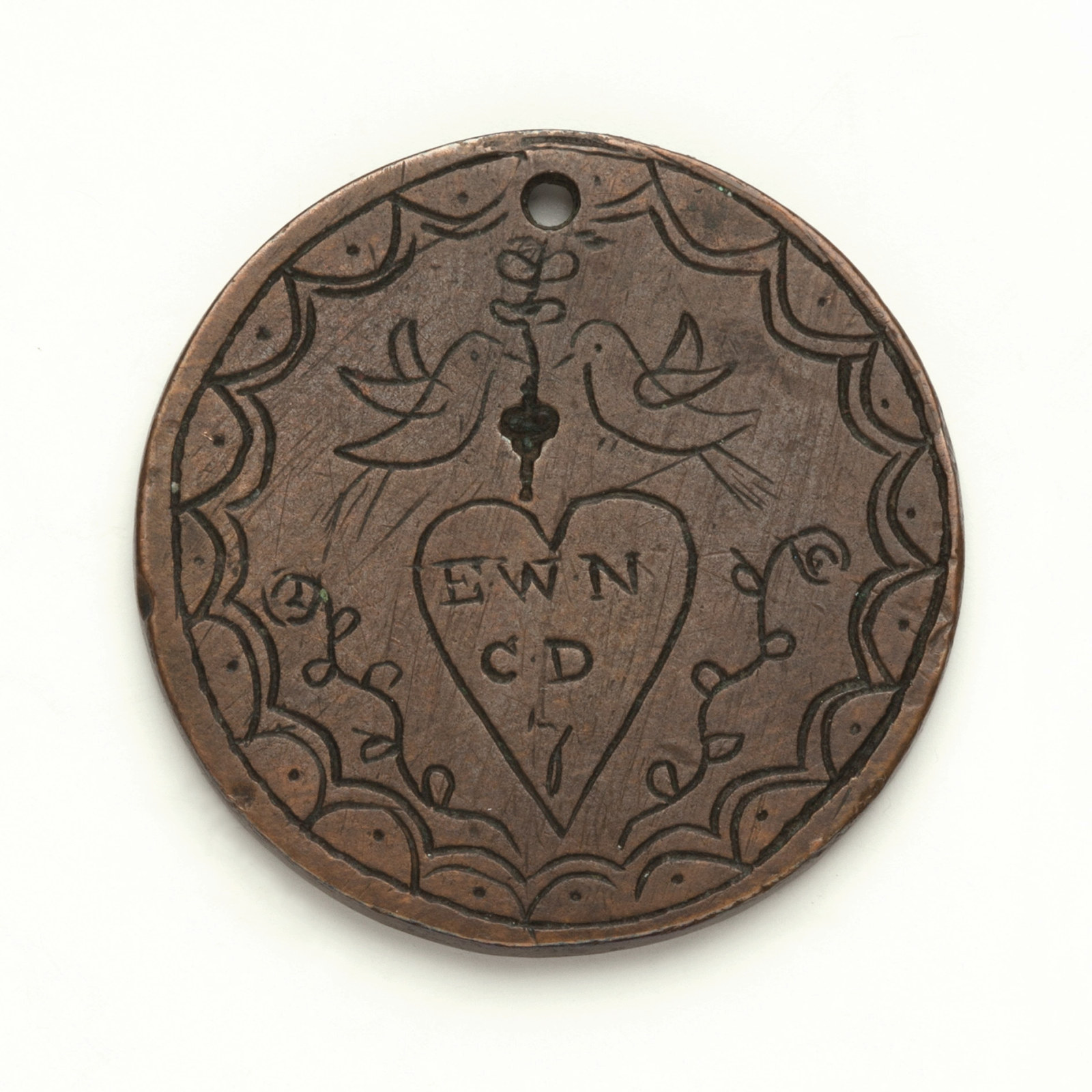Convict love token, 1825