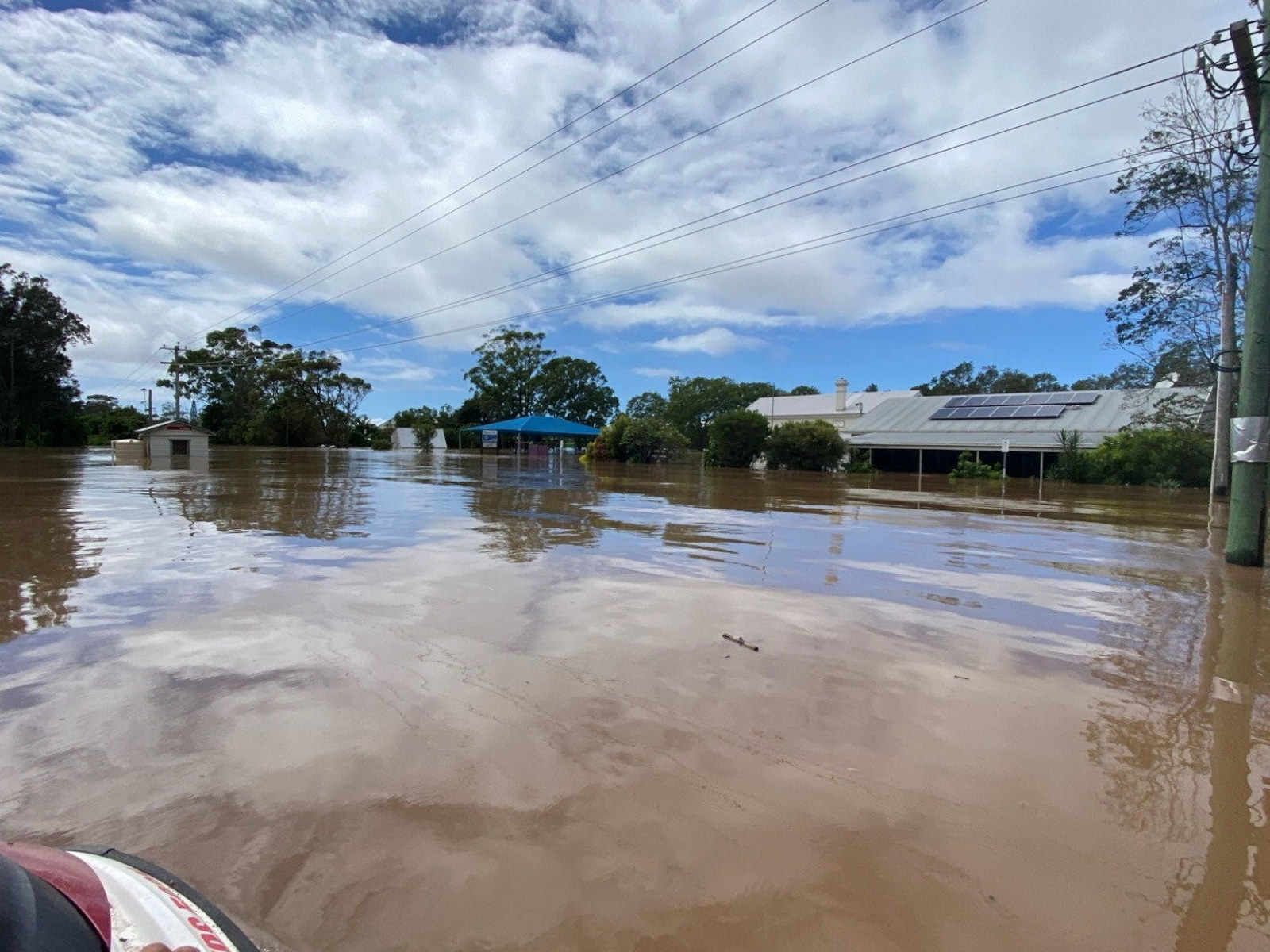 External damage caused by the NSW floods in 2022 in the Alstonville area (submission 0574)