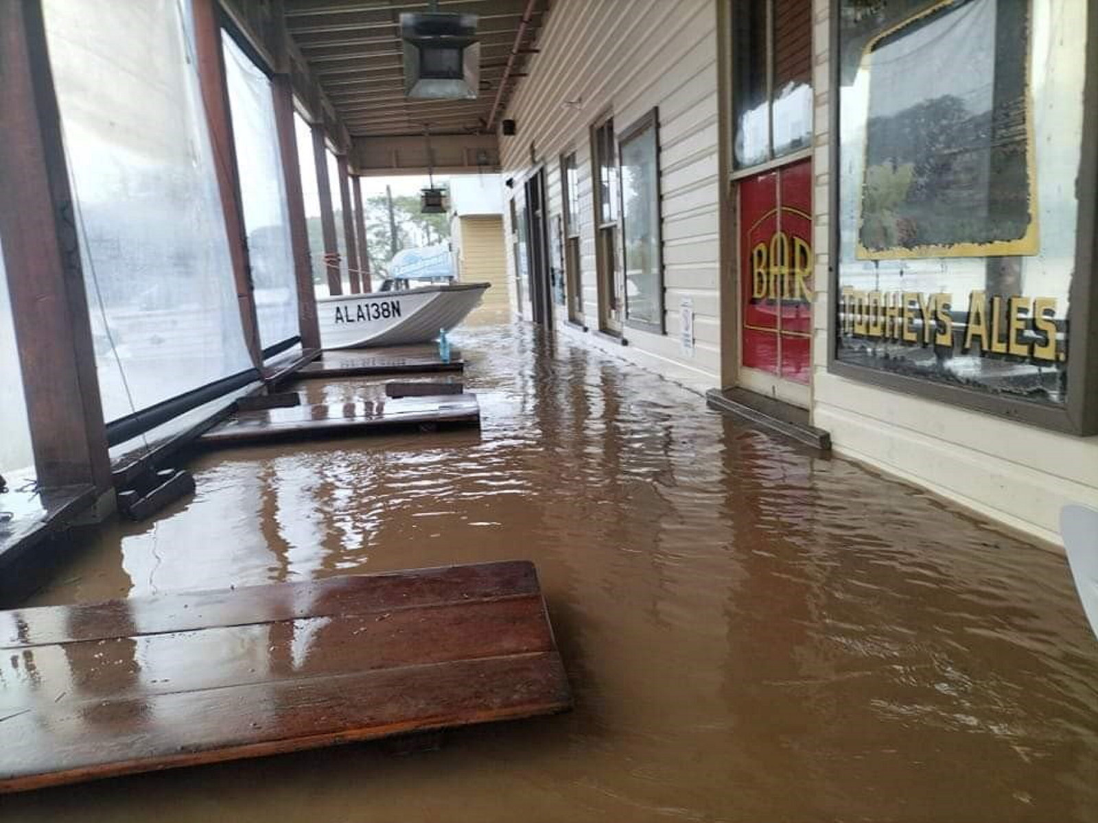 External damage caused by the NSW floods in 2022 in the north Byron area (submission 0900)