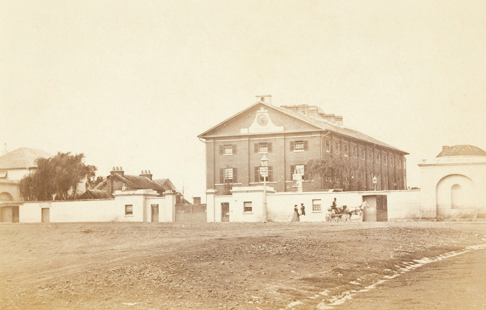  Hyde Park Barracks; Volunteer Armoury , c1865-1870