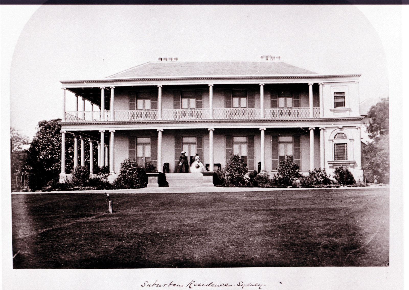 Tusculum, View of Villa from Manning
