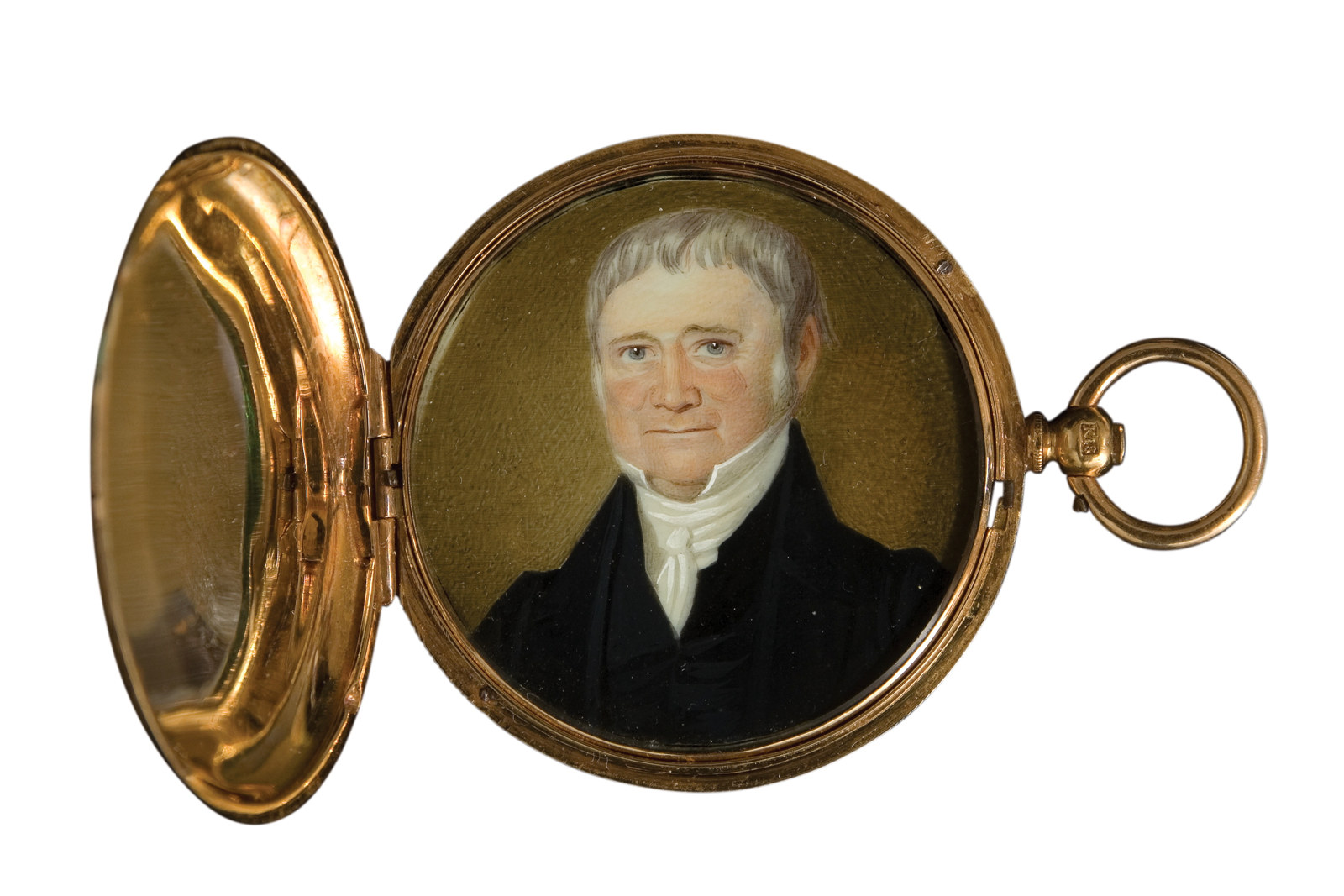 Portrait miniature of Richard Rouse (c1852)