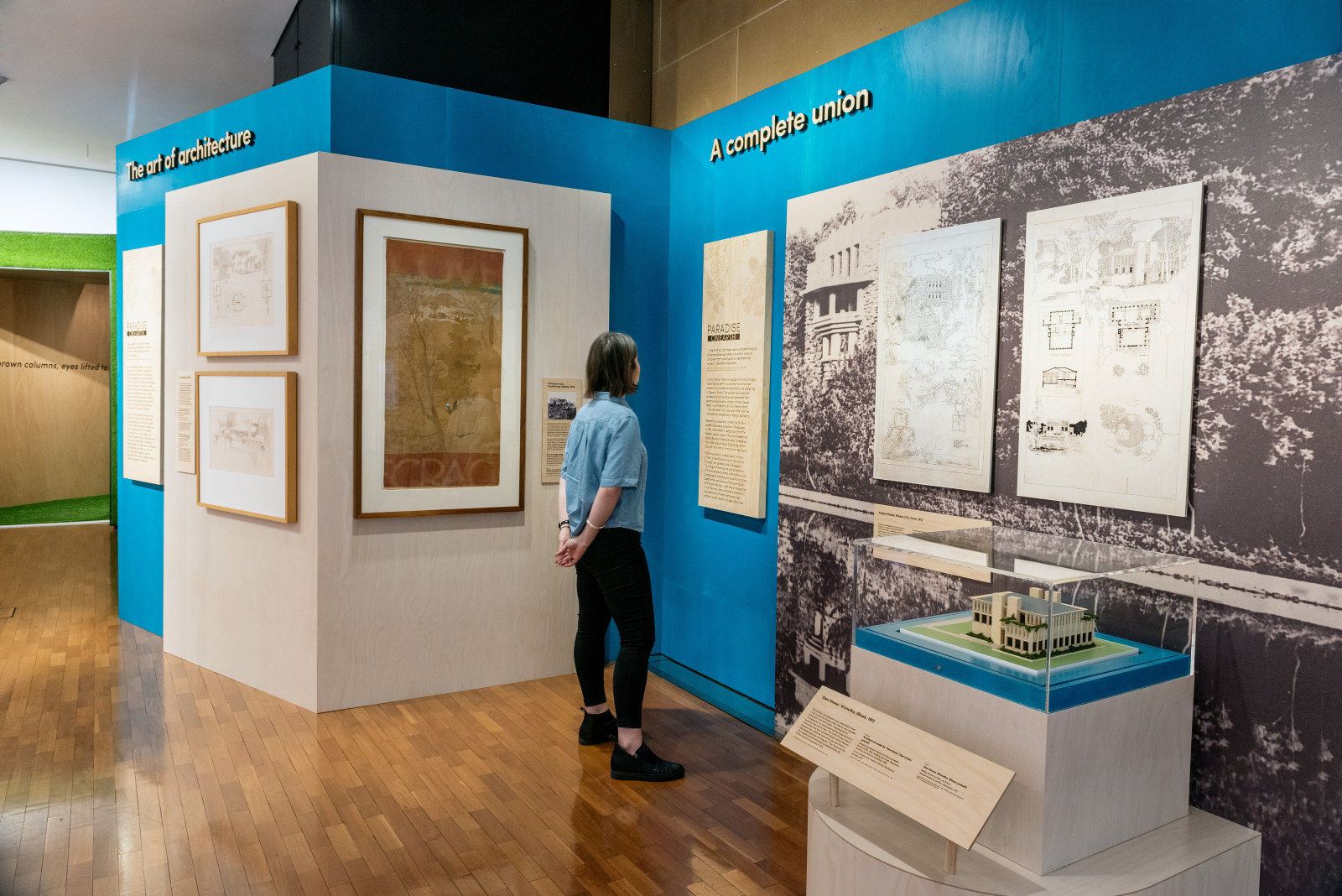 Installation view of Paradise on Earth at Museum of Sydney December 2020
